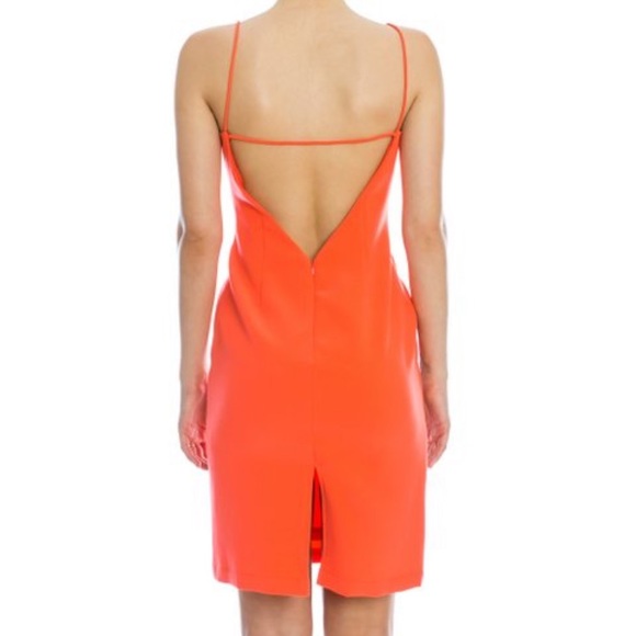 Orange Sheath Dress - Picture 2 of 4